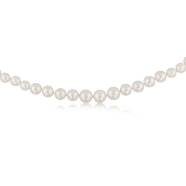 Mother of Pearl Necklace 40cm with Sterling Silver Clasp