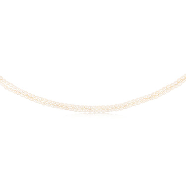 Freshwater Pearl Necklace 43cm with Sterling Silver Clasp