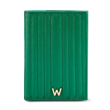 Wolf Mimi Passport Sleeve Forest Green