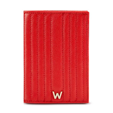 Wolf Mimi Passport Sleeve Red