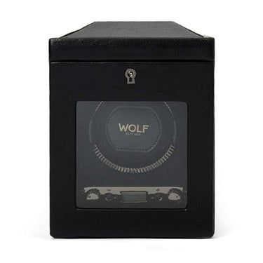 Wolf British Racing Single Watch Winder Black