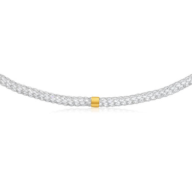 Stainless Steel Crystal Fancy Chain