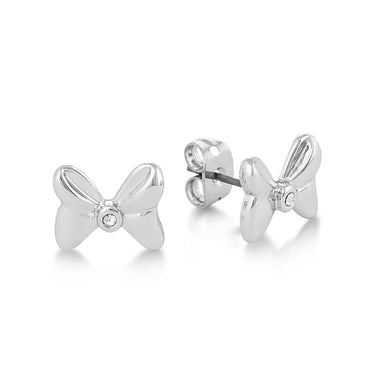 Couture Kingdom Disney Minnie Mouse Crystal Bow Stud Earrings
