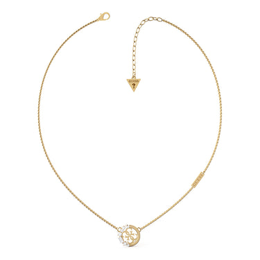 Guess Gold Plated Stainless Steel 16-18" Tiny Chain 16mm 4G Chain