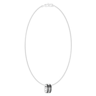 Guess Mens Jewellery Stainless Steel 21" Textured Round Chain
