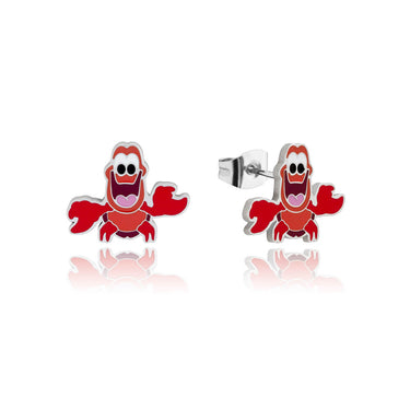 Disney Stainless Steel Sebastian Stud Earrings