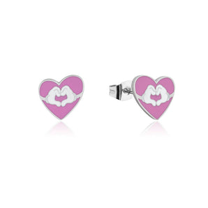 Disney Stainless Steel Love Stud Earrings