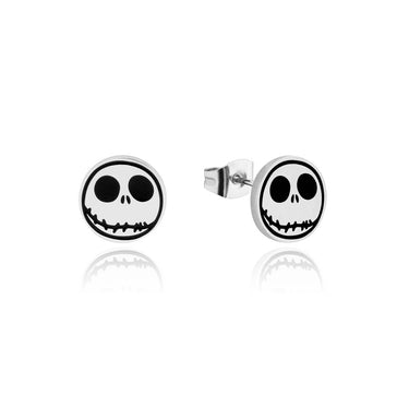Disney Stainless Steel Jack Skellington Stud Earrings