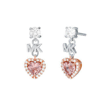 Michael Kors Double Tone Gold Plated Sterling Silver Premium Stud Earring