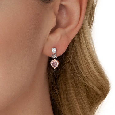 Michael Kors Double Tone Gold Plated Sterling Silver Premium Stud Earring