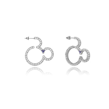Disney Mickey Mouse Crystal Hoop Earrings