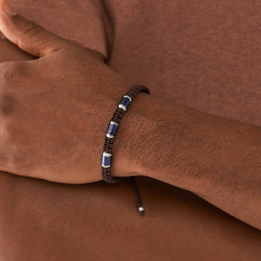 Fossil Stainless Steel Jewelry Threaded 25cm Bracelet