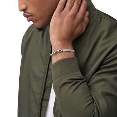 Fossil Stainless Steel Harlow Textured 22cm Bracelet