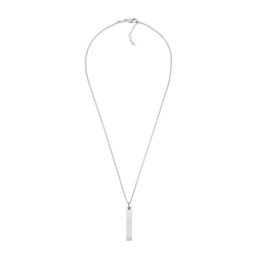 Fossil Stainless Steel Drew Pendant with Chain