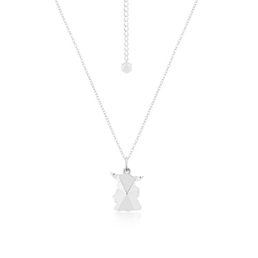 Disney Grogu Facet Pendant On Chain