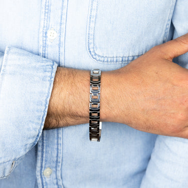 Stainless Steel Fancy 20.3cm Bracelet