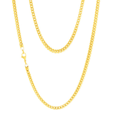 Stainless-Steel Gold-Plated Wheat 60cm Chain