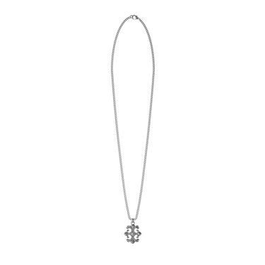 Guess Men's Jewellery Stainless Steel 4G Rebel Charm Pendant On 26" Chain