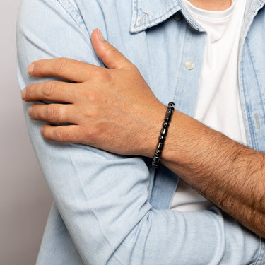 Hematite Beaded Bracelet