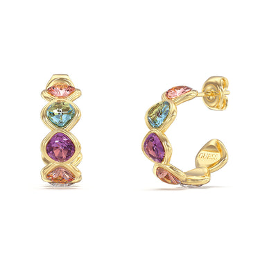 Guess Multi Crystal Hoops