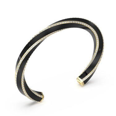 Guess Enamel Twisted Bangle
