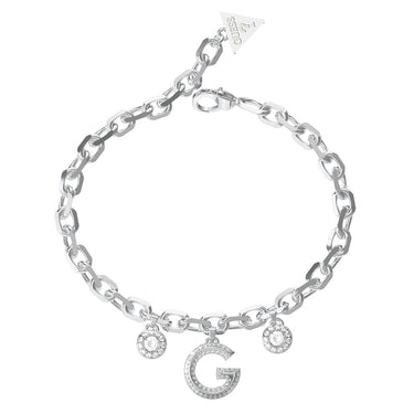 Guess G Pave Multi Charm Bracelet