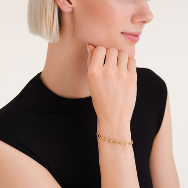 Rosefield Coffee Bean Small Chain Bracelet