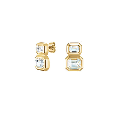 Rosefield Iconic Octagon Double Studs
