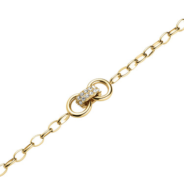 Rosefield Bow Link Studs Bracelet