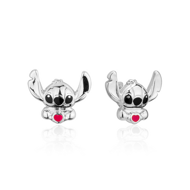Couture Kingdom Disney Stitch Love Stainless Steel Stud Earrings