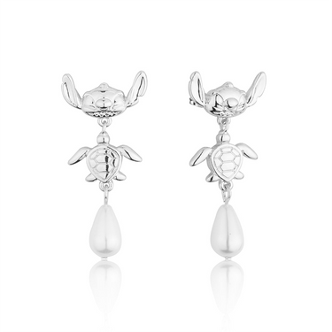 Disney Stitch Turtle Stainless Steel Drop Earrings