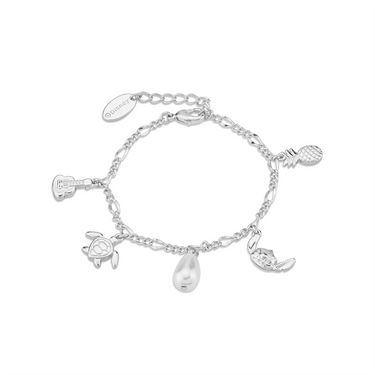 Disney Stitch Charm Stainless Steel Bracelet