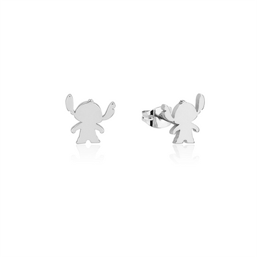Disney Stitch Ohana Stainless Steel Stud Earrings