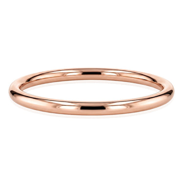 Stainless Steel Rose Gold Plated 65mm Golf Bangle
