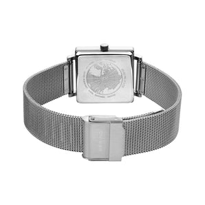 Bering Classic 33mm Silver Milanese Strap Watch
