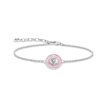 THOMAS SABO Bracelet with Heart Pink