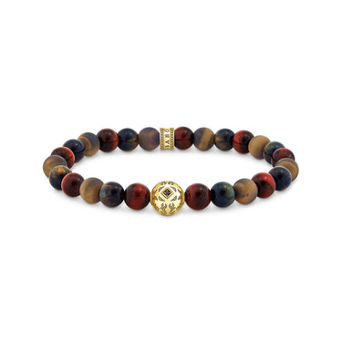 THOMAS SABO Tiger's Eye Bead Bracelet