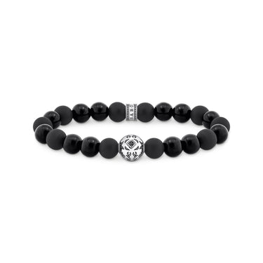 THOMAS SABO Beads Bracelet Made from Obsidian