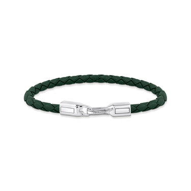 THOMAS SABO Green Leather Bracelet