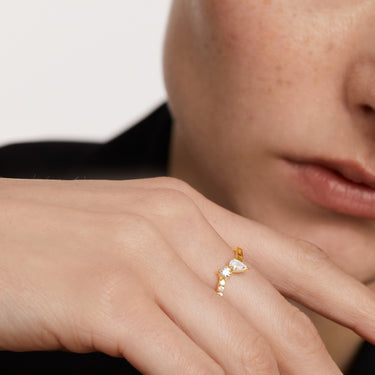 Ava Gold Ring Size 16