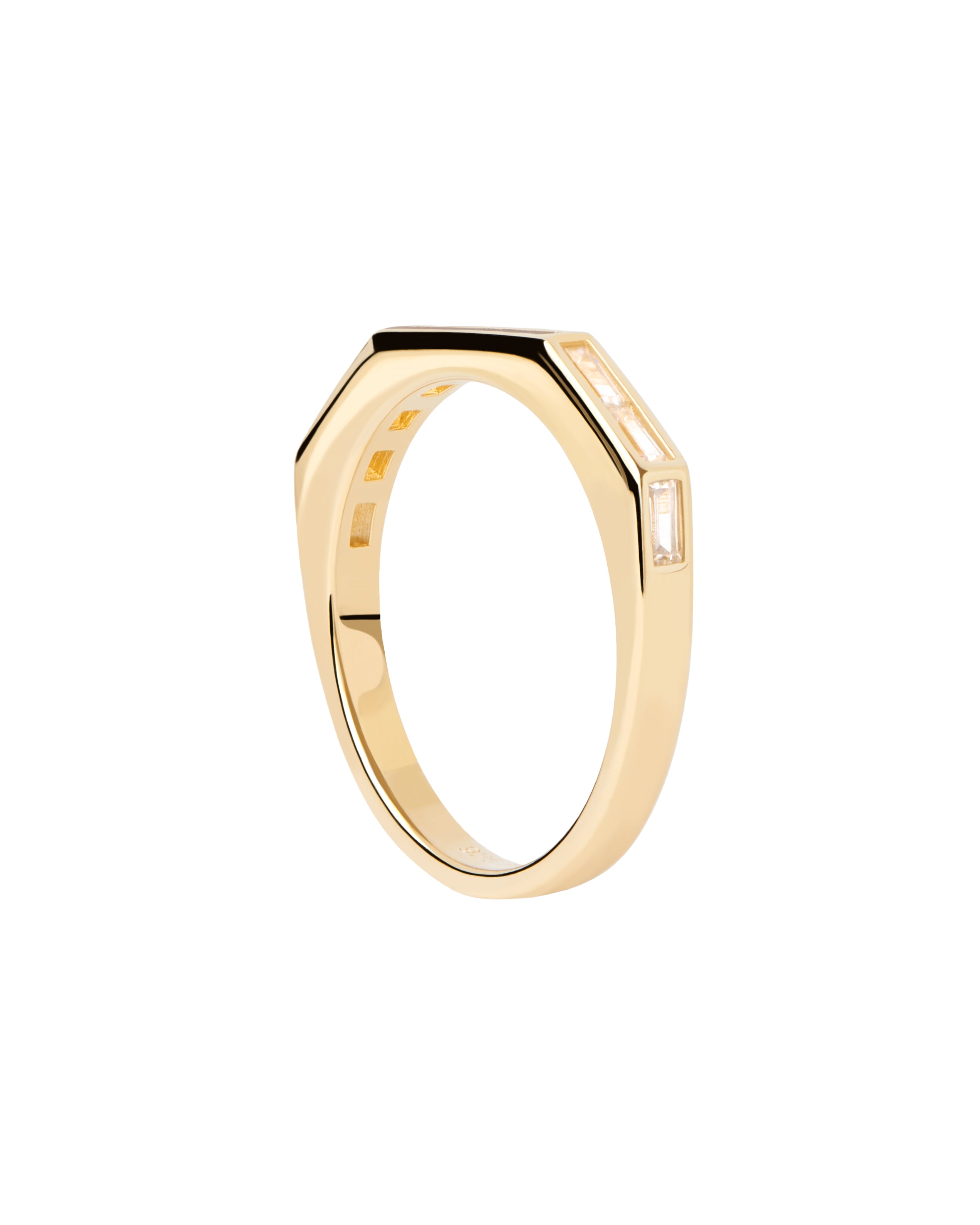 Bari Rind Bari Gold Ring Size 16 – Ice Jewellery Australia