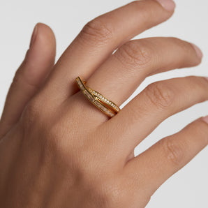 Olivia Gold Ring Size 12