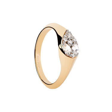 Vanilla Stamp Ring Size 18