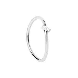 Leaf Silver Ring Size 12