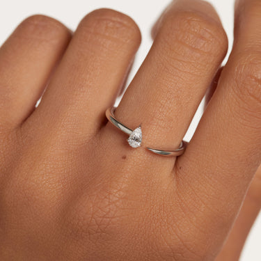 Twing Silver Ring Size 10