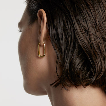 Beat Hoop Earrings