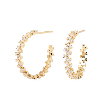 Crown Gold Earrings