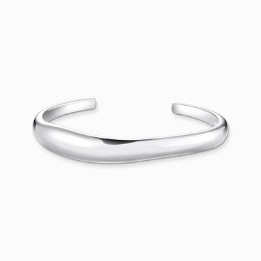 THOMAS SABO Bangle in organic shape silver