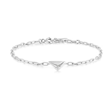 Ania Haie Silver Triangle Kiss Bracelet