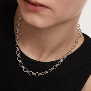 Meraki Silver Chain Necklace